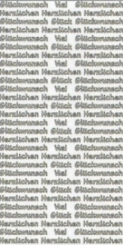 Sticker Glückwunsch